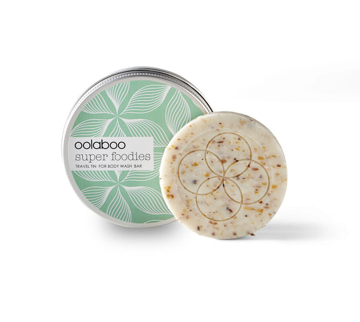super foodies travel tin voor de body wash bar
