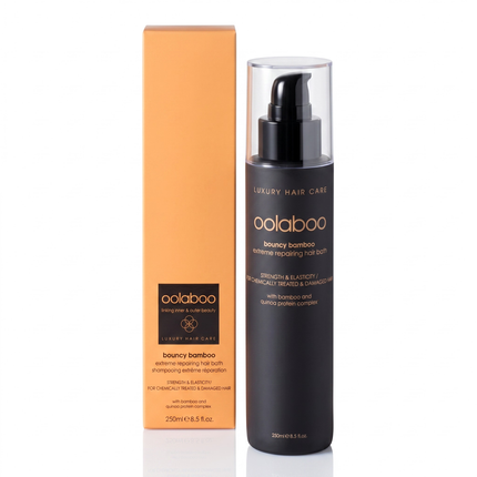 bouncy bamboo hair bath