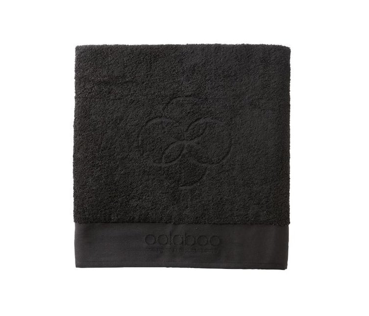Maxi embracing towel black 570 gram 103x150 cm