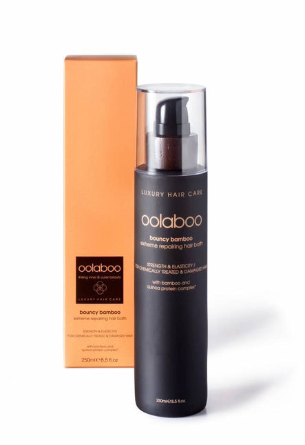 bouncy bamboo hair bath