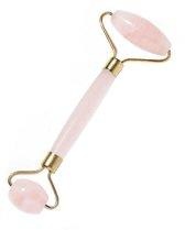 Gemstone beauty roller Rose Quartz IN BLACK POUCH