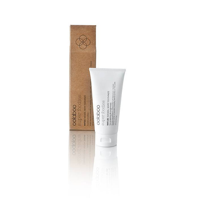super foodies natural white toothpaste